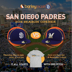downtown san diego gaslamp quarter padres opening day barleymash