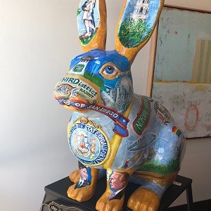 Christopher the District #3 Rabbit