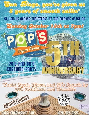 Pop S Liquor Cabinet 1013 San Diego Gaslamp Quarter